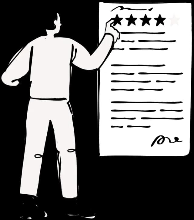 rating con stelle